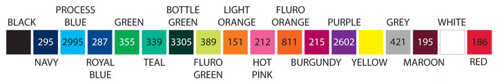 Custom 12mm Lanyards Colours