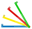 Plastic Ideal Band Narrow Wristbands