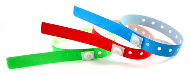 Plastic Wristbands - Ideal Band Narrow Plain